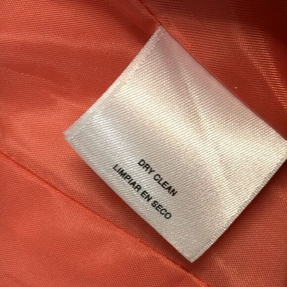 Kasper Women's Coral Blazer size 4 open front with pocket accents NWOT - Picture 12 of 14